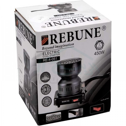 ولاعة فحم من ريبون باللون الفضي 450 واط ولاعة فحم من ريبون باللون الفضي 450 واط