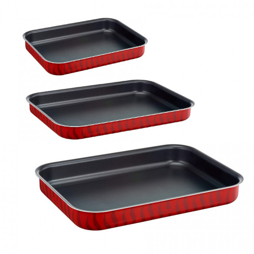 طقم صواني تيفال أصلي 3 مقاسات صناعة فرنسية طقم صواني تيفال أصلي 3 مقاسات صناعة فرنسية