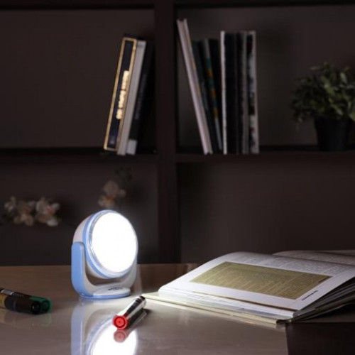 مصباح دائري باللون الازرق من كريبتون سهل للحمل و للتنقل مصباح دائري باللون الازرق من كريبتون سهل للحمل و للتنقل