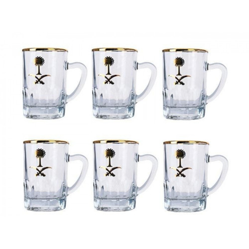 فناجيل شاهي بشكل سيفين ونخله