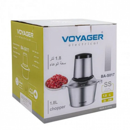 فرامة لحم كهربائية ستيل من فويجر 1.8 لتر BA-S017 فرامة لحم كهربائية ستيل من فويجر 1.8 لتر BA-S017