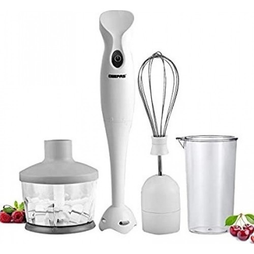 خلاط كهربائي يدوي 1*4 من جيباس باللون الابيض خلاط كهربائي يدوي 1*4 من جيباس باللون الابيض