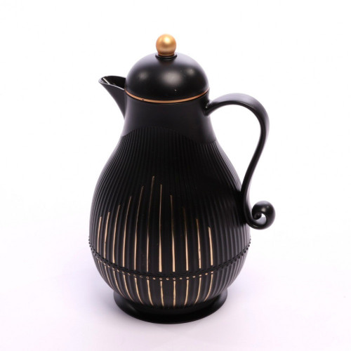 ثلاجة هوست باللون الاسود والذهبي 1لتر ثلاجة هوست باللون الاسود والذهبي 1لتر