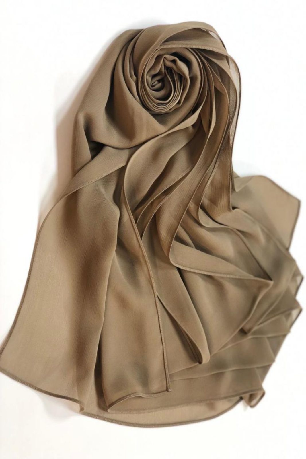 Scarf latte brown 023