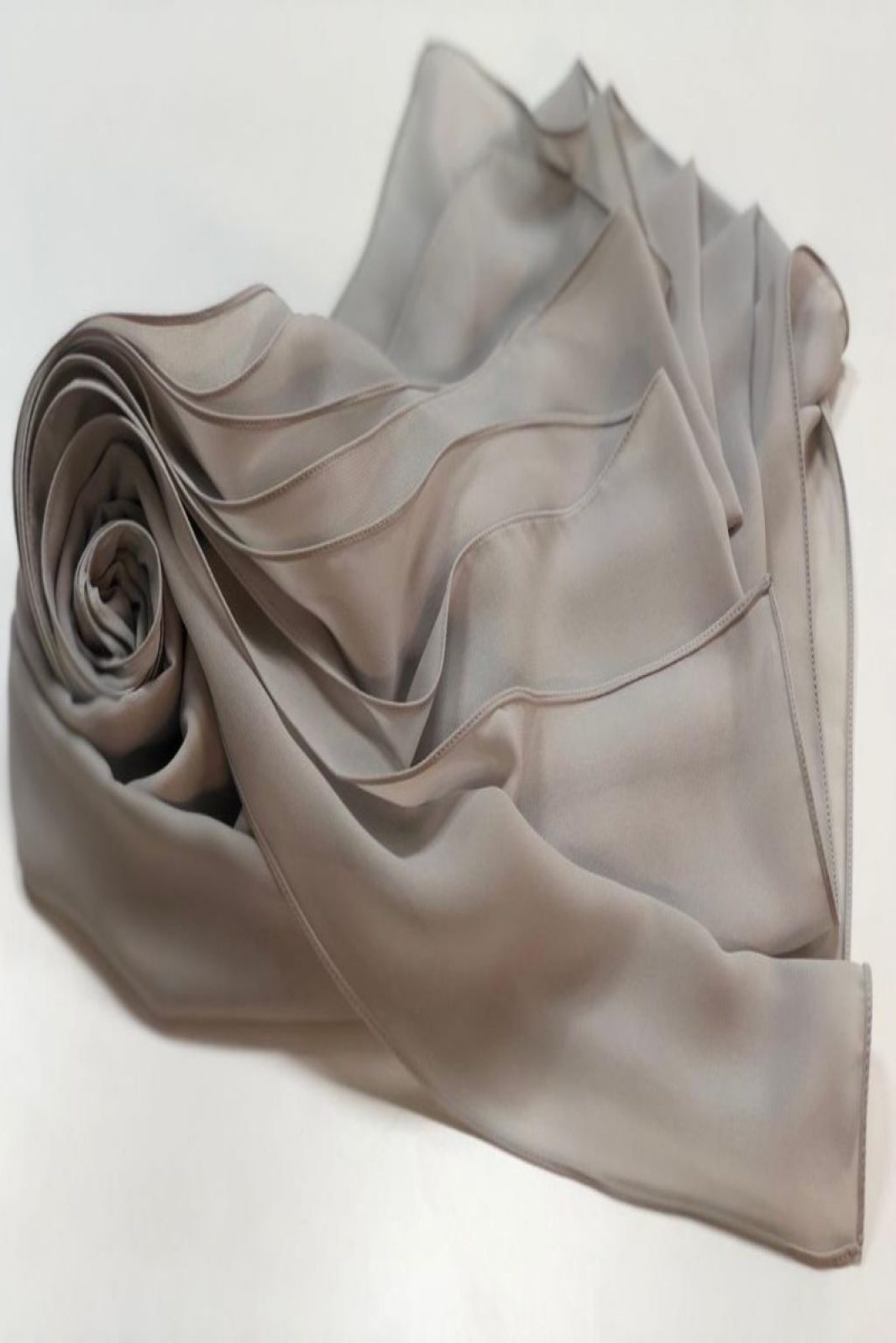 Scarf light grey 028