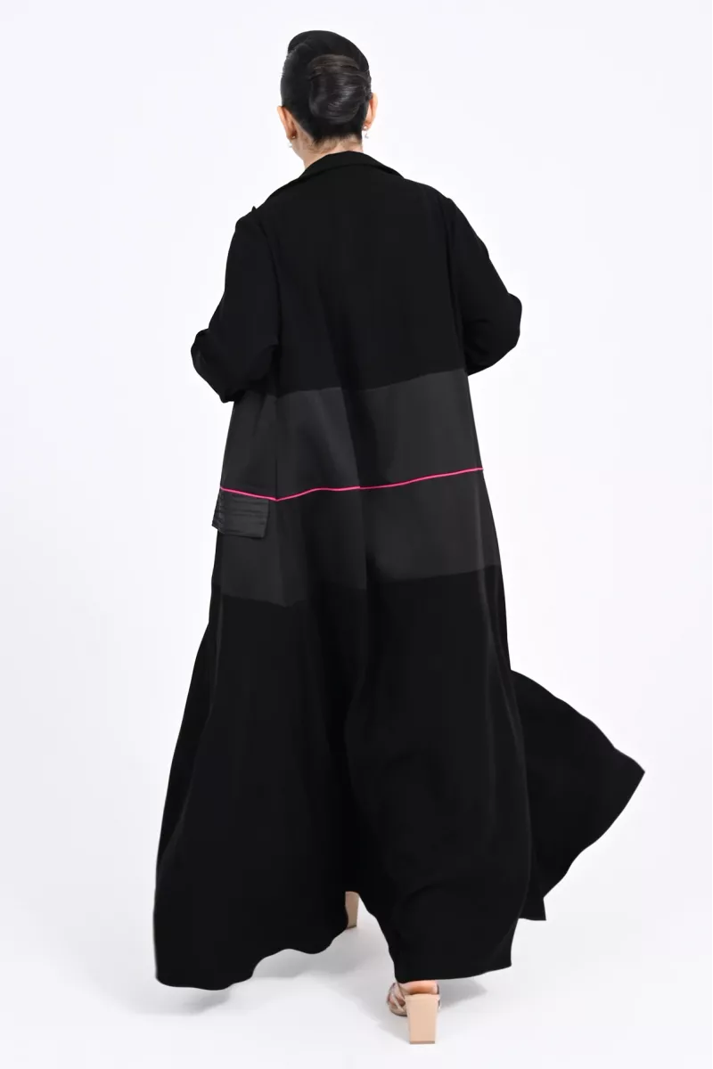 عباية كريب مع جاكار 0106