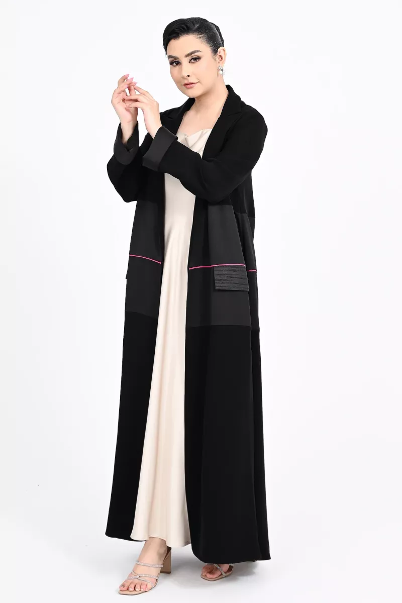 عباية كريب مع جاكار 0106