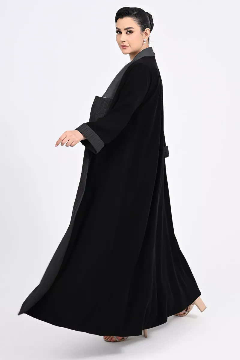 عباية كريب مع جاكار 0104