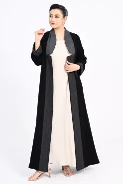 عباية كريب مع جاكار 0104