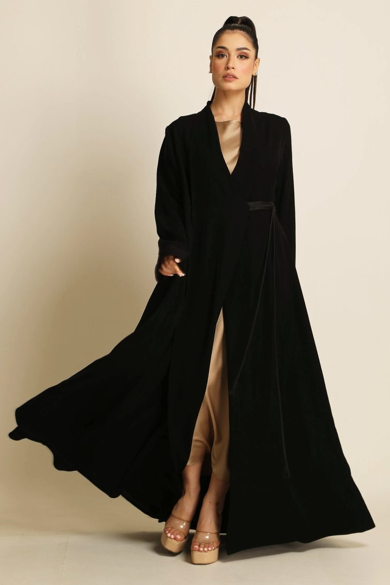 Soft crepe Abaya 059 