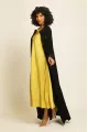 عباية كريب أسود 014