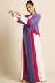 عباية كريب ناعم ملونة 071