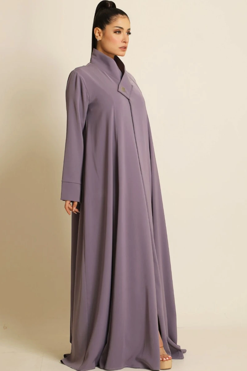 عباية كريب ناعم موڤ فاتح 066