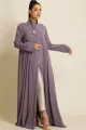 عباية كريب ناعم موڤ فاتح 066