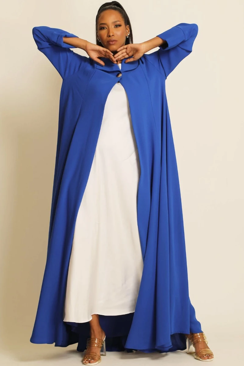 عباية كريب ناعم 058 عباية كريب ناعم 058