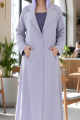 عباية لينين بلون ڤويليت 080