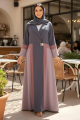 عباية كريب ناعم ملونة 067