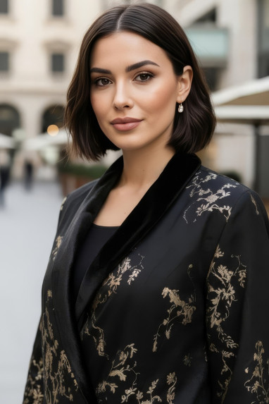 عباية كريب وجاكار 01029