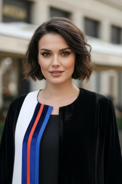 عباية كريب ومخمل 01033