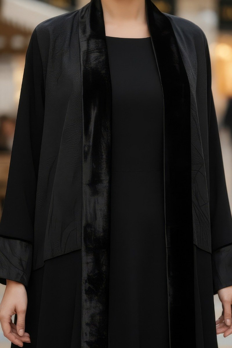 عباية كريب وجاكار 01035