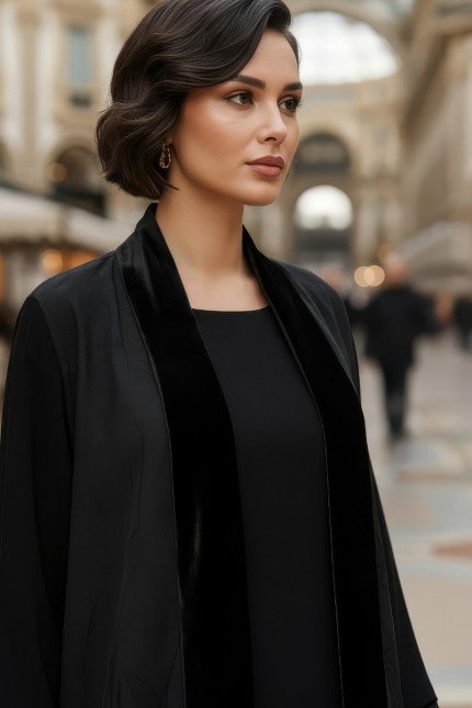 عباية كريب وجاكار 01035