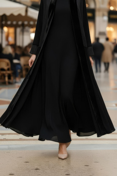 عباية كريب وجاكار 01035