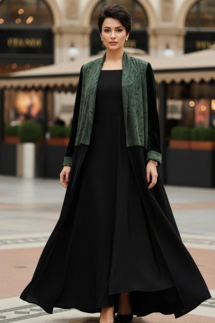 عباية كريب وجاكار 01027