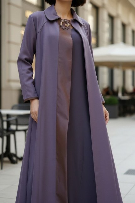 عباية من قماش التافتا الفاخر 010121 عباية من قماش التافتا الفاخر 010121