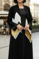 عباية كريب و مخمل 01030