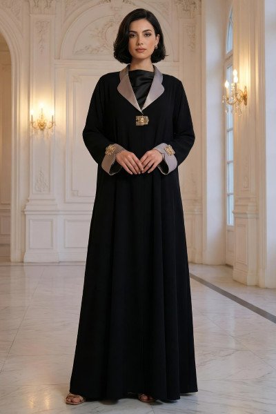 عباية كريب و ستان فاخر 035