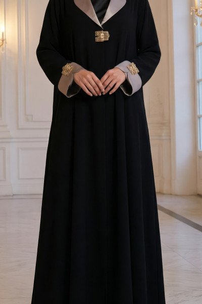 عباية كريب و ستان فاخر 035