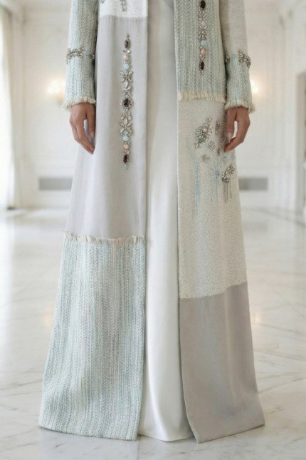 عباية من قماش التويد الفاخر 010124 عباية من قماش التويد الفاخر 010124