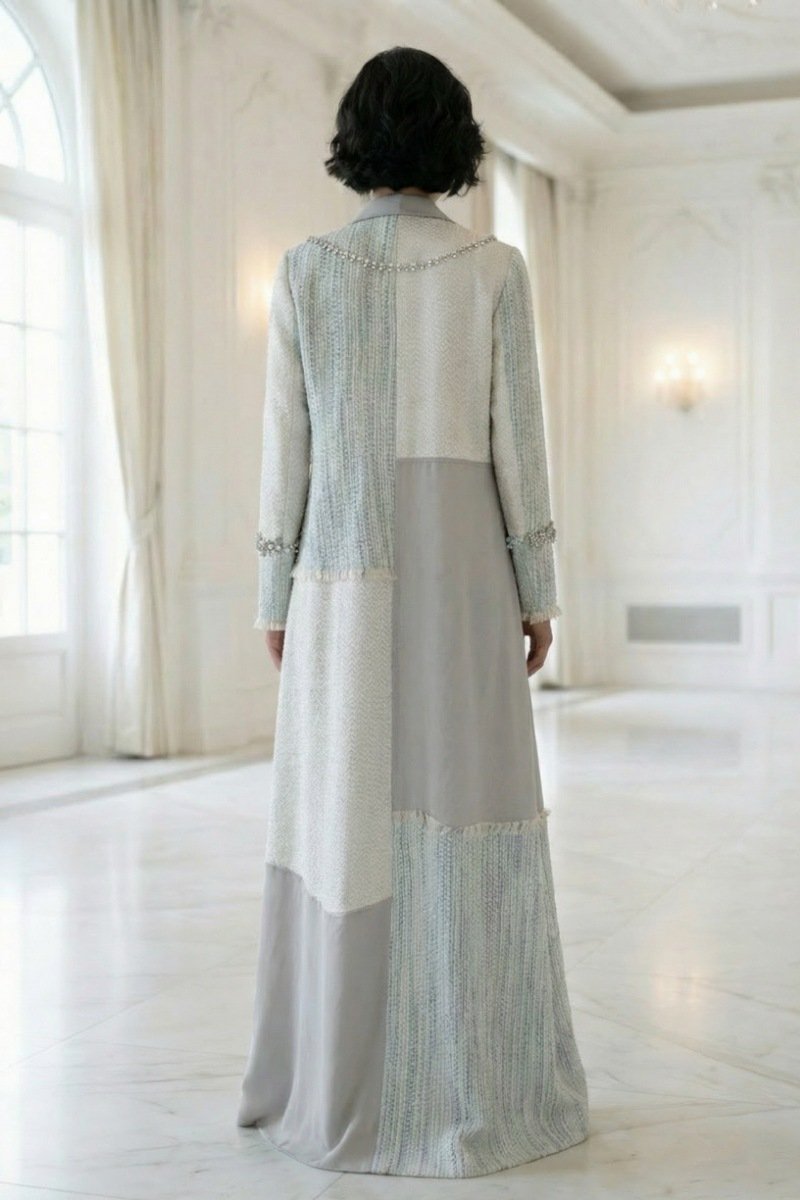 عباية من قماش التويد الفاخر 010124 عباية من قماش التويد الفاخر 010124