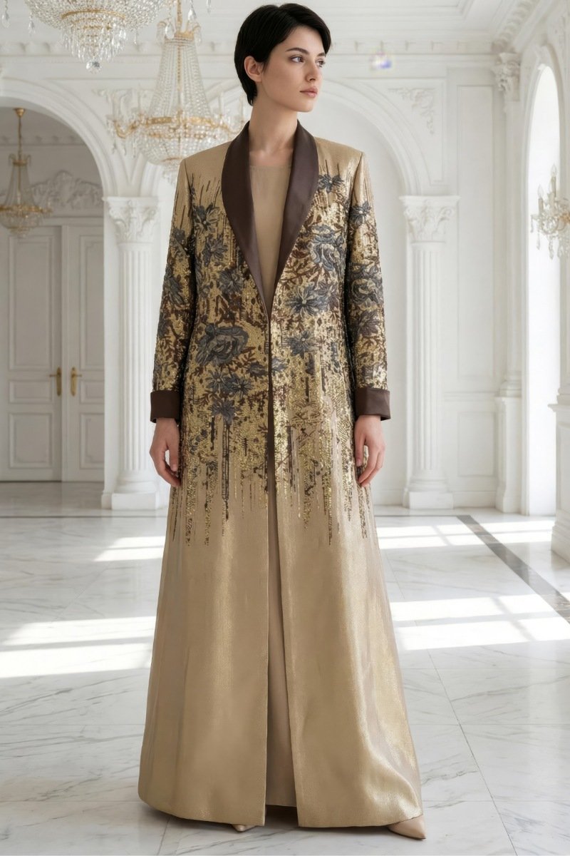 عباية جاكار منقوشة 010131 عباية جاكار منقوشة 010131