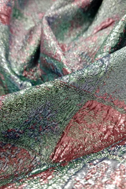 عباية جاكار بارز مميز مع تل أسود 010133