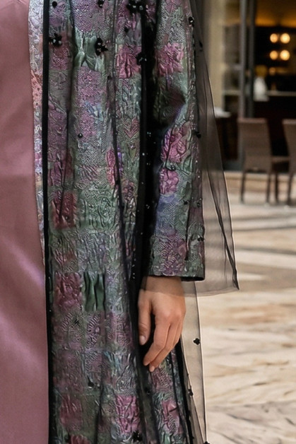 عباية جاكار مع تل أسود 010138