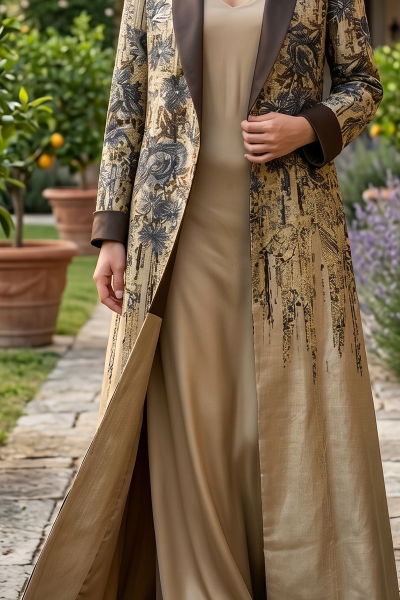 عباية جاكار منقوشة 010131