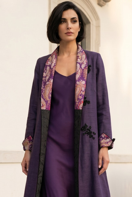 عباية من الكتان الفاخر ( لينين) 010147