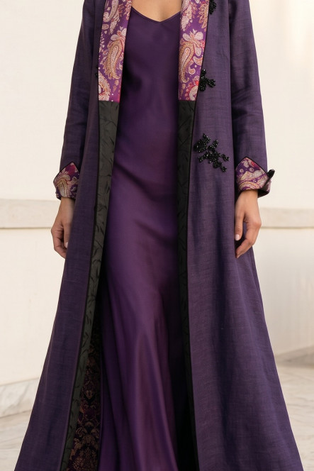 عباية من الكتان الفاخر ( لينين) 010147