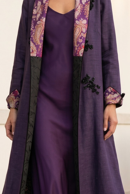 عباية من الكتان الفاخر ( لينين) 010147