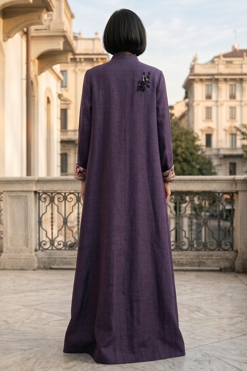 عباية من الكتان الفاخر ( لينين) 010147