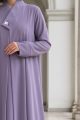 عباية كريب ناعم موڤ فاتح 066