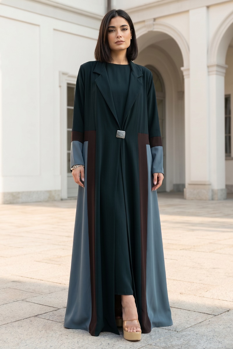 Soft crepe Abaya 070