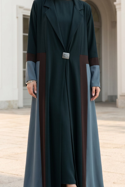 عباية كريب ناعم ملونة 070