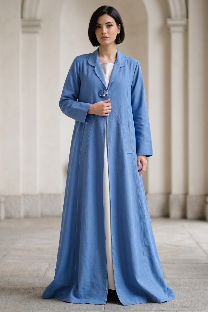 Linen Abaya 055