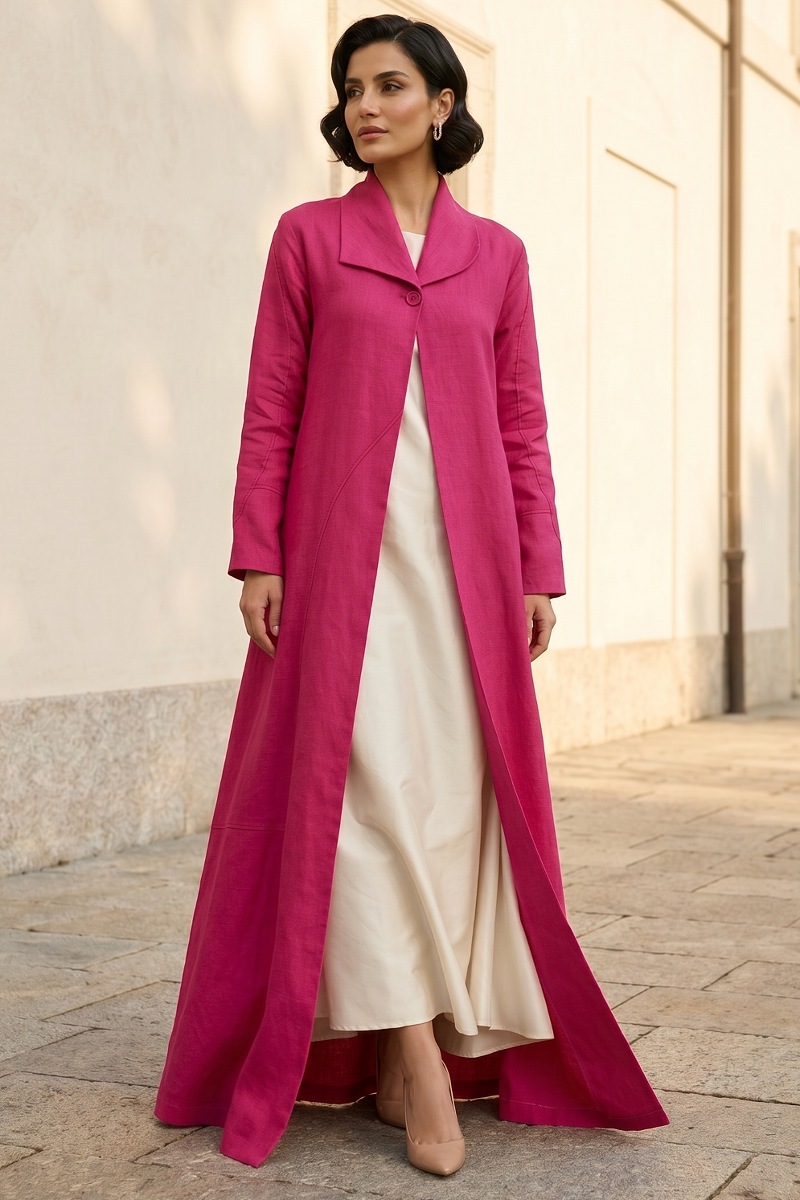 Linen Abaya 051