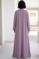 عباية كريب لون موڤ هادئ 01077