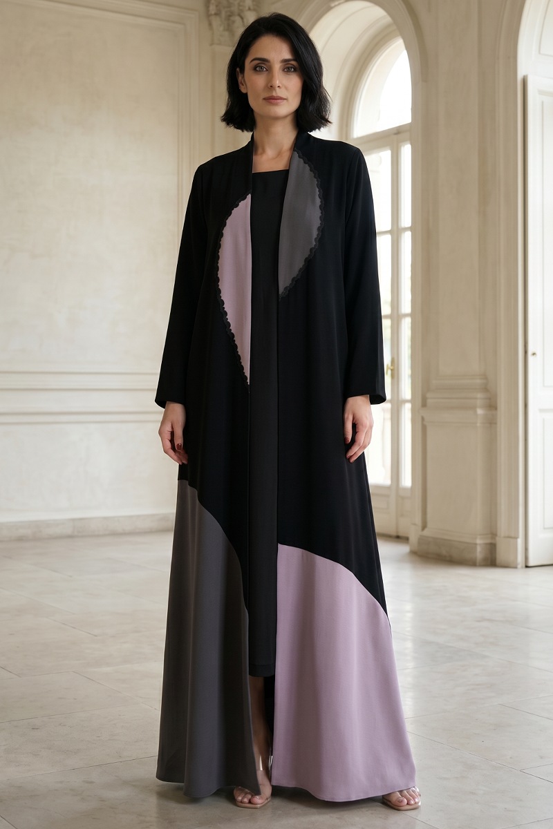 Abaya crepe 091