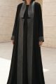 Abaya Crepe and Jakar 0104