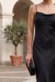  Dress black Synthetic silk 010167